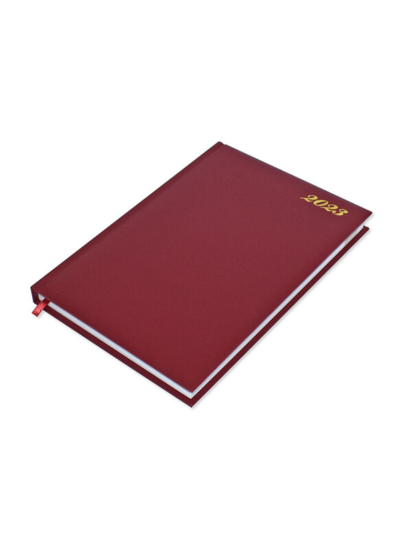 

FIS 2023 English Agenda Diary, FSDI75EVN23MR, Maroon