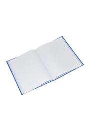 FIS Manuscript Notebook Set, 8mm Single Ruled, 2 Quire, 5 x 96 Sheets, 10 x 8 inch Size, FSMN10X82Q, Blue