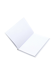 FIS Panda Design Hard Cover Notebook, 5 x 96 Sheets, A5 Size, FSNBHCA596-PAN5, White