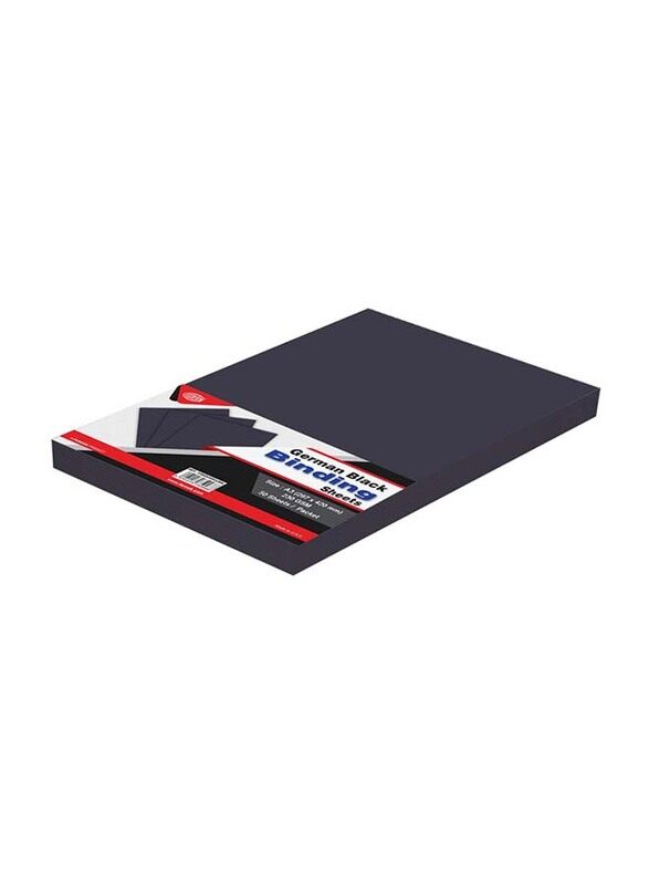 

FIS German Origin 230GSM Binding Sheets, 50 Pieces, A3 Size, FSBD230GA3BK, Black