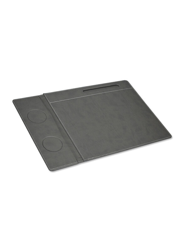 

FIS Desk Blotter with Flap, Dark Grey