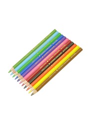 Adel Long Jumbo Colour Pencils, Pack of 12, Multicolour