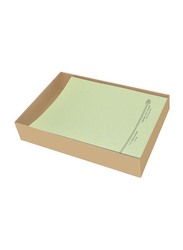 FIS Kendal Manila Square Cut Folders without Fastener, 225GSM, A4 Size, 100 Pieces, FSFF9A4KGR, Green