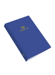 FIS Manuscript Notebook, 8mm Single Ruled, 7 Quire, 336 Sheets, F/S 210 X 330mm, FSMNFS7Q, Blue