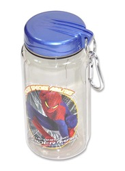 Spiderman Water Bottle for Boys 500ml, TQWZS4BPA503, Clear/Blue