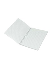 Light 10-Piece Spiral Soft Cover Notebook, Single Ruled, 100 Sheets, A5 Size, LINBA51702S, Multicolour