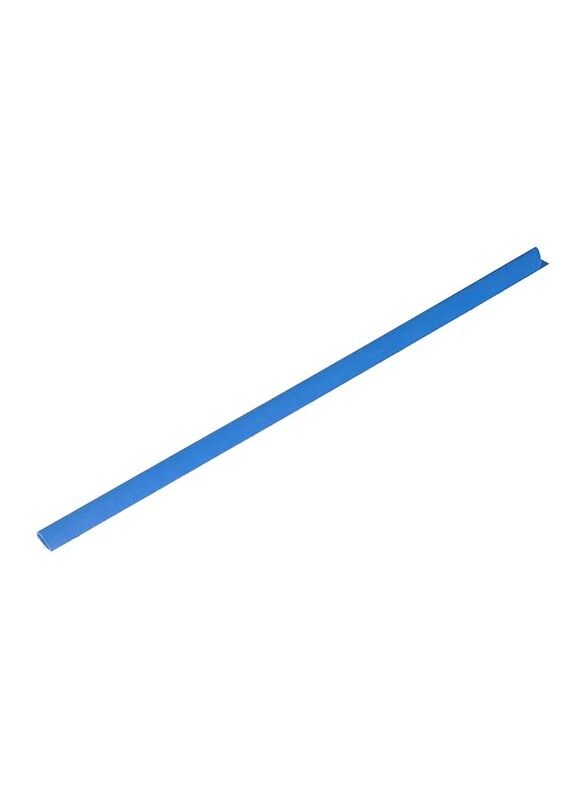 FIS Plastic Sliding Bar with 50 Sheets Capacity, 100 Pieces, 5mm, FSPG05-BL, Blue