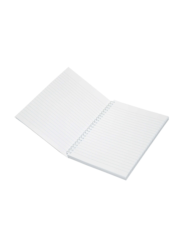 Light Spiral Soft Cover Notebook, 100 Sheets, 10 Piece, LINB1081807S, Multicolour