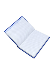 FIS Manuscript Notebook Set, 5mm Square, 4 Quire, 5 x 192 Sheets, A5 Size, FSMNA54Q5MM, Blue