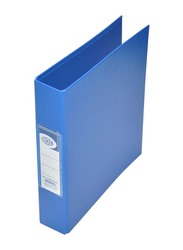 FIS PP 2 Ring Binder, A5 Size, 25mm, Blue