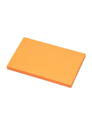 FIS Fluorescent Sticky Notes Set, 3 x 5 inch, 12 x 100 Sheets, FSPO35FOR, Orange