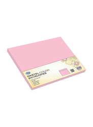 FIS Colour Peel & Seal Envelopes, 50-Piece, 80 GSM, C4 (229 x 324mm), Pastel Pink