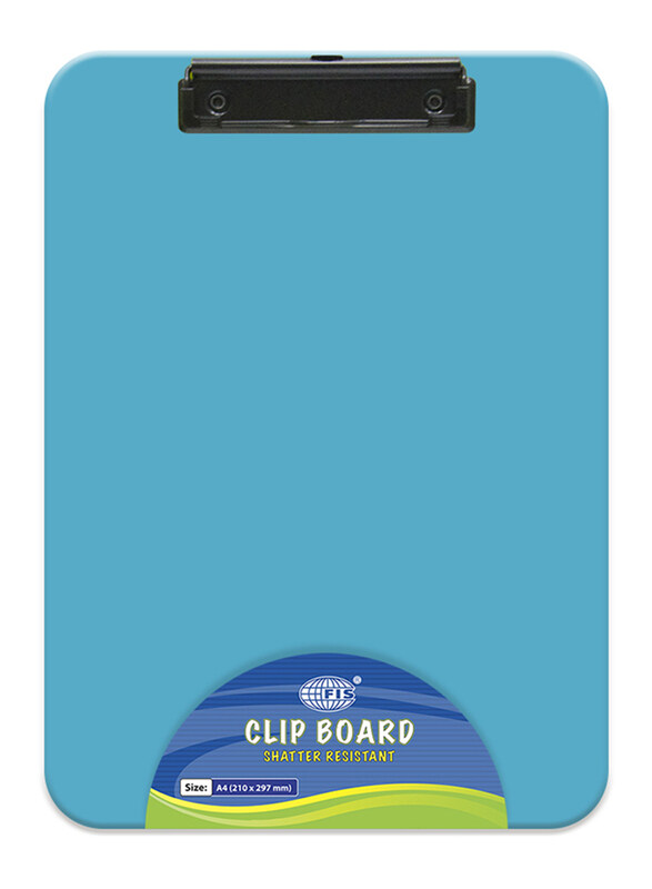 

FIS Clip Board, A4 Size, FSCB101BL, Blue