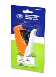 FIS Mini Power Plastic Body Saving Stapler, 27 X 59 mm, FSSF5318M, Orange