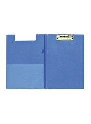 FIS PVC Clip Board Double with Pressure Clip, A4 Size, FSCB0304BL, Blue