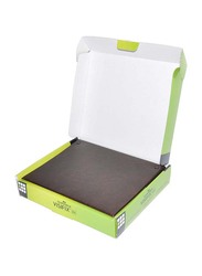 Durable Name Card Holder High Class Business Card Ring Binder with Index, A4 Size, DUNC2384, Brown