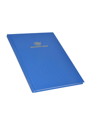 FIS Manuscript Notebook Set, 8mm Single Ruled, 5-Piece, 9 x 7Inch, 96 Sheets, FSMN9X72Q, Blue