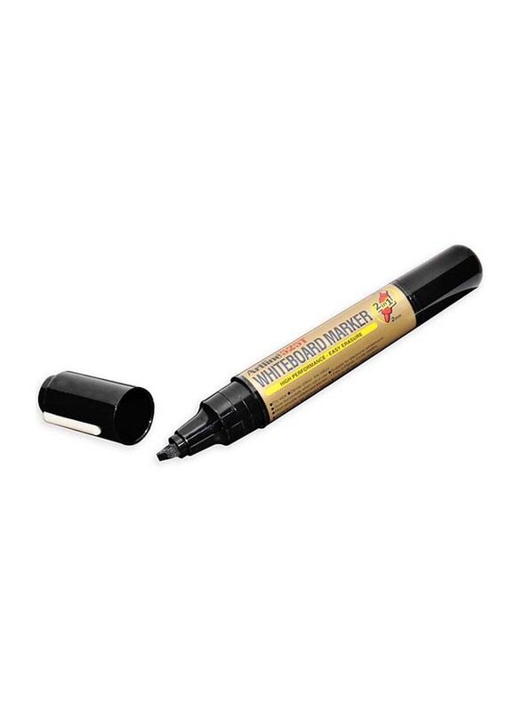 

Artline 12-Piece Twin Whiteboard Marker, ARMK525TBK, Black