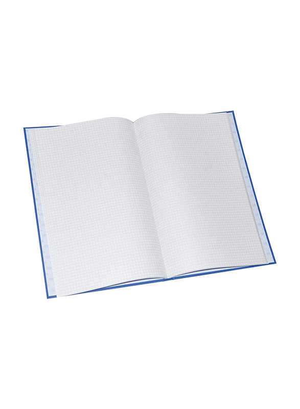 FIS Manuscript Notebook Set, 5mm Square, 2 Quire, 5 x 96 Sheets, F/S 210 X 330mm, FSMNFS2Q5MM, Blue