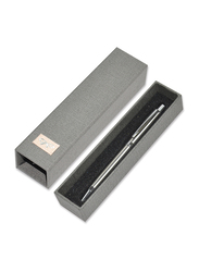 FIS 0.7mm Ballpoint Pen, FSBP-62BK, Black/Silver