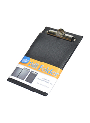 FIS Bill Folders with PVC Covers Pen Holder, 145 x 230mm, FSCL11BK, Blue