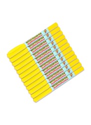 آرتلاين مجموعة أقلام تلوين مائية مزدوجة 341T من 12 قطعة ، 1.0-0.4 مم أصفر