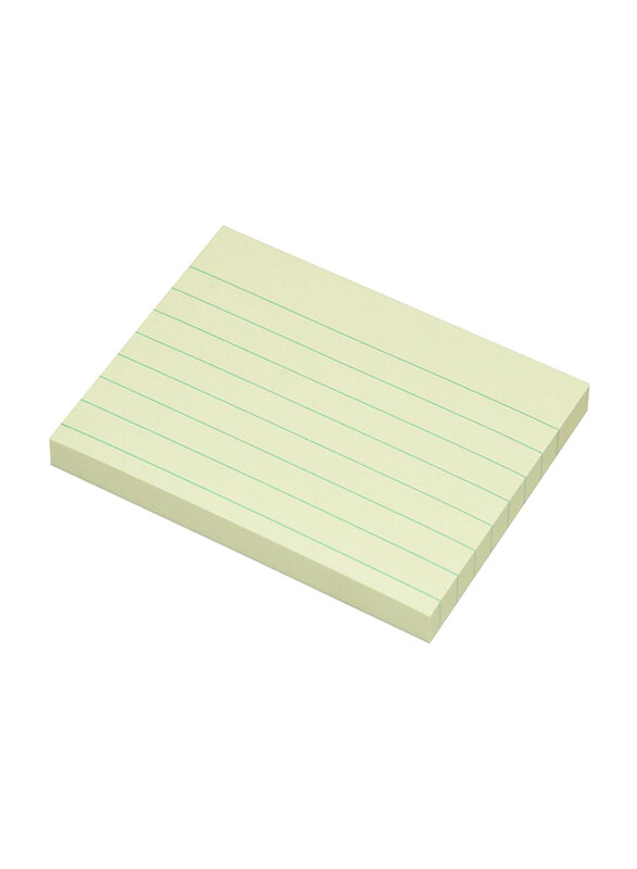 

FIS Ruling Sticky Notes Set, 3 x 4 inch, 12 x 100 Sheets, FSPO34RN, Yellow