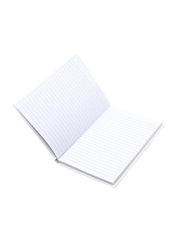FIS Panda Design Hard Cover Notebook, 5 x 96 Sheets, A5 Size, FSNBHCA596-PAN6, White