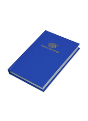 FIS Manuscript Notebook Set, 5mm Square, 4 Quire, 5 x 192 Sheets, A6 Size, FSMNA64Q5MM, Blue