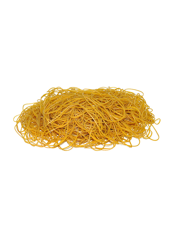 FIS Pure Rubber Bands 21 Size, Yellow