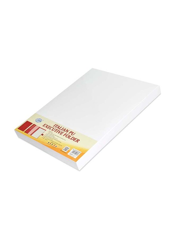 FIS Italian PU Executive Folder with Writing Pad, 24 x 32 cm, FSGT2432PUMRD6, Maroon