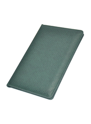 FIS Executive Italian PU Bill Folder with Magnet Flap, 150 x 245mm, FSCLBFGRD4, Green