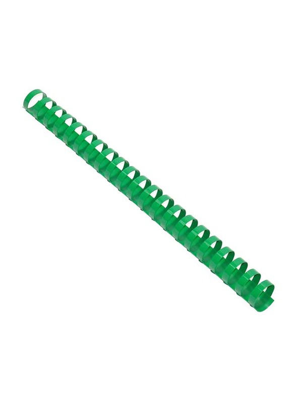 إف آي إس حلقات ربط بلاستيكية 32 مم ، سعة 280 ورقة ، 50 قطعة ، FSBD32GR ، أخضر
