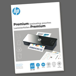 HP Premium Laminating Pouch, A3 Size, 80 Micron, 50 Pieces, OLLM9126, Clear