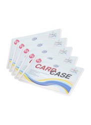 FIS 20-Piece Card Case Set, B6 Size, FSCIB6, Clear