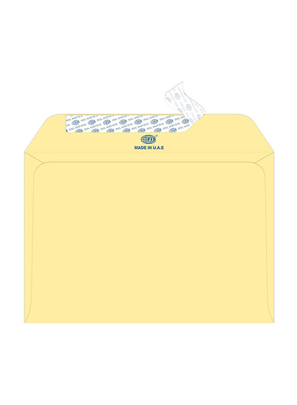 

FIS Executive Envelopes Peel & Seal, 6.37 x 9.01 inch, 50 Pieces, Cream