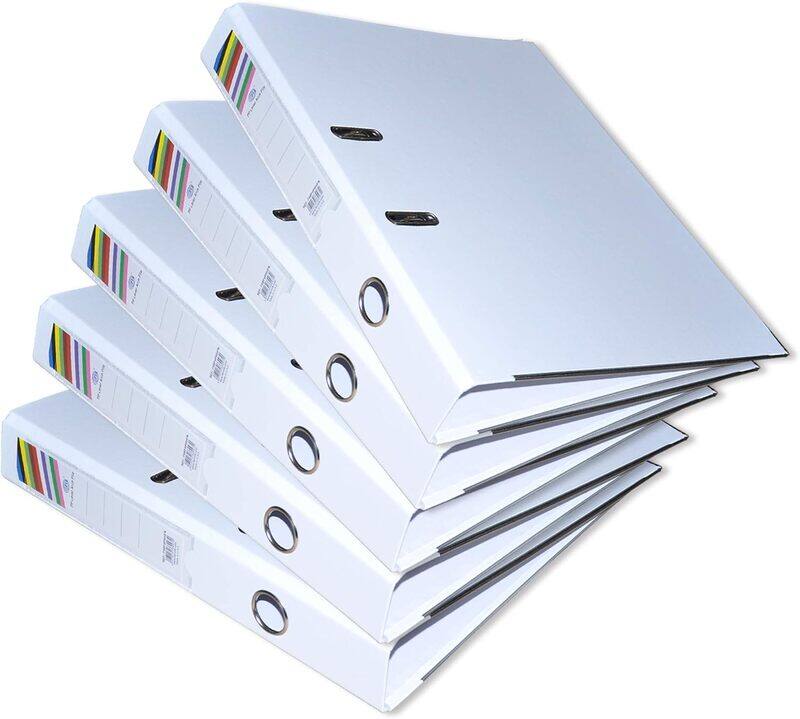 

FIS Foolscap Size PP Lever Arch File, 10 Pieces, FSBF4PWHFN10, White