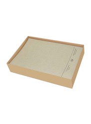FIS 50-Piece O-Fastener Square Cut Folder Set, 320GSM, F/S Size, FSFF7GY, Grey