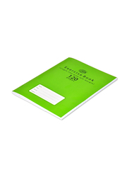 FIS Exercise Notebooks, Single Line with Left Margin, 12 Pieces x 120 Pages, Green