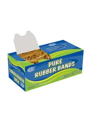 FIS 10 Boxes Pure Rubber Bands, Yellow