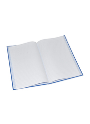 FIS Manuscript Notebook Set, 8mm Single Ruled, 2 Quire, 5 x 96 Sheets, F/S 210 X 330mm, FSMNFS2Q, Blue