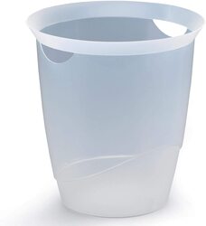 Durable Trend Waste Basket, Transparent