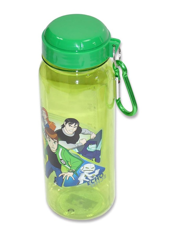 Ben10 Water Bottle for Boys, 780ml, TGWZB10PB708, Green