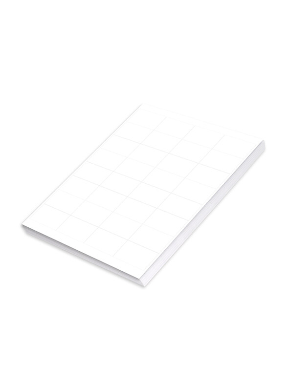 

FIS Multipurpose Laser Labels, 51 x 33.8mm, 32 Stickers x 100 Sheets, A4 Size, FSLA32-100, White
