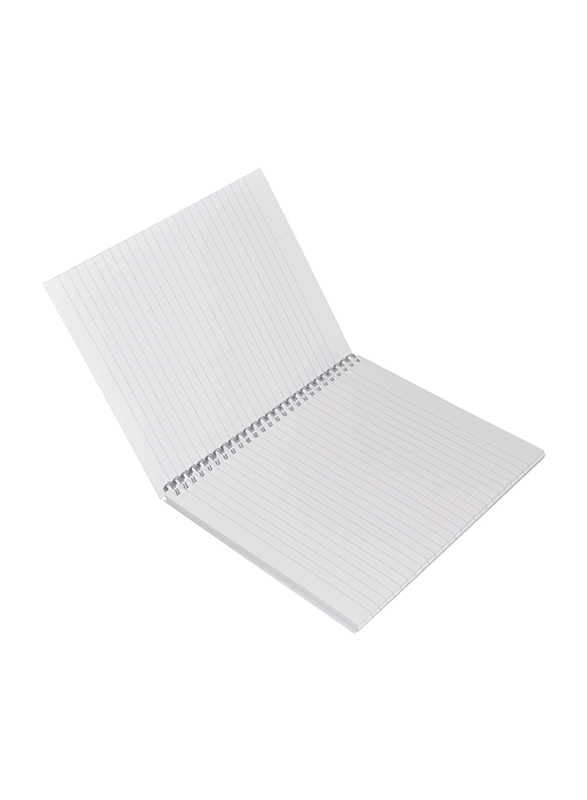 Light 10-Piece Spiral Soft Cover Notebook, Single Line, 100 Sheets, LINB971703S, Multicolour