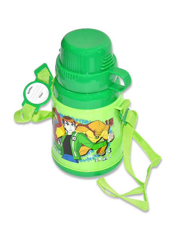 Ben10 Thermos Water Bottle for Boys, 500ml, TGWZB10ST615, Green