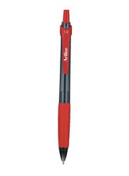 Artline 12-Piece 8410 Retractable Ballpoint Pen Set, ARBPEK-8410RE, 1.0mm, Red