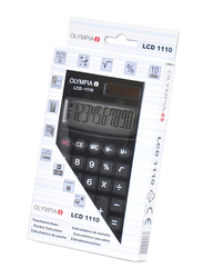 Olympia 10 Digits Pocket Calculator, OLCA941901001, Black