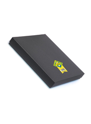 إف أي إس غلاف كتاب توقيع مع صندوق هدايا بغطاء بي سي في ، 240 × 340 مم ، 10 أوراق ، FSCL10BKN ، أسود