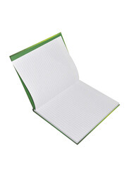 Light Design Hard Cover Notebook, 100 Sheets, 5 Piece, LINB1081001310, Green